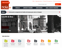 Tablet Screenshot of noia.es